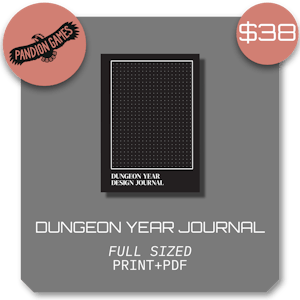 Dungeon Year Journal - Large