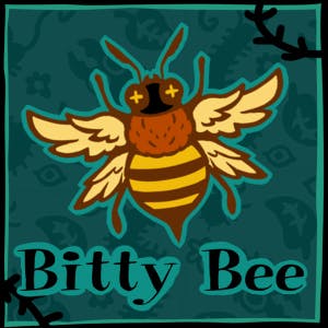 Bitty Bee Small Enamel Pin