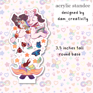 guest artist acrylic standee