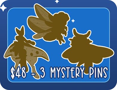3 Mystery Pins