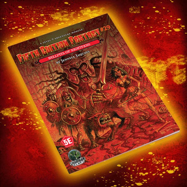 FEF: Hellpits of Nightfang (5E) (Print+PDF)