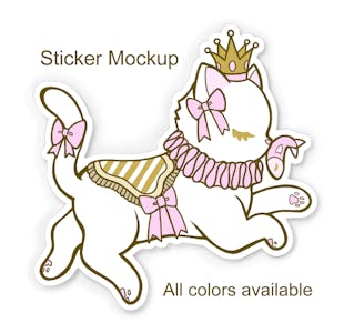 Meow Carousel Sticker