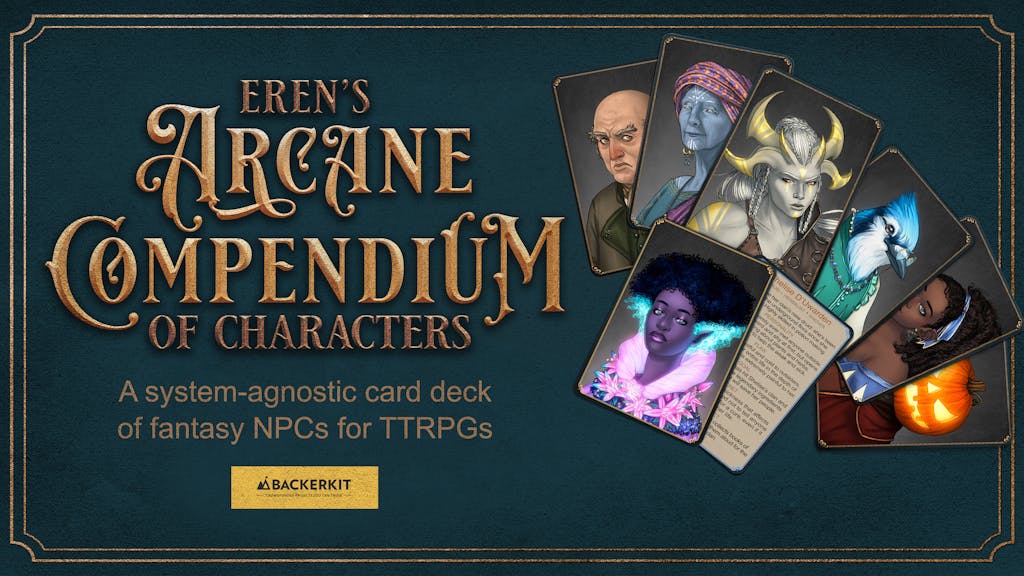 Eren's Arcane Compendium of Characters - The Deck of TTRPG Characters