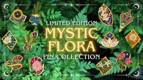 Mystic Flora Pin Collection