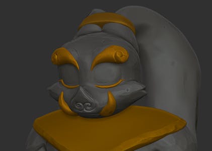 Stone Bust of Your Character as a Custom Grave!