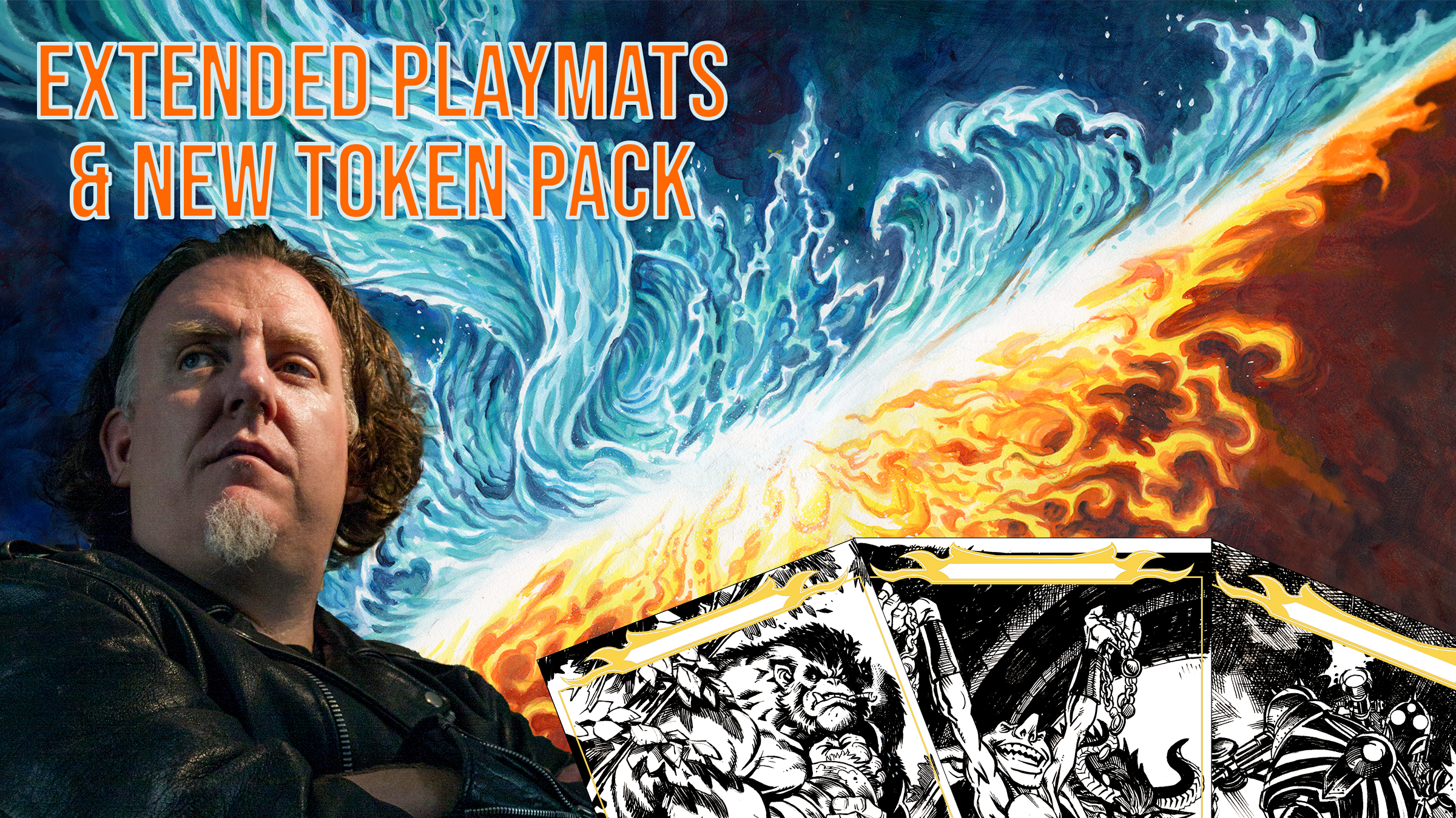 Steve Ellis Magic: The Gathering Playmats & Custom Token Pack! - Lurrus ...