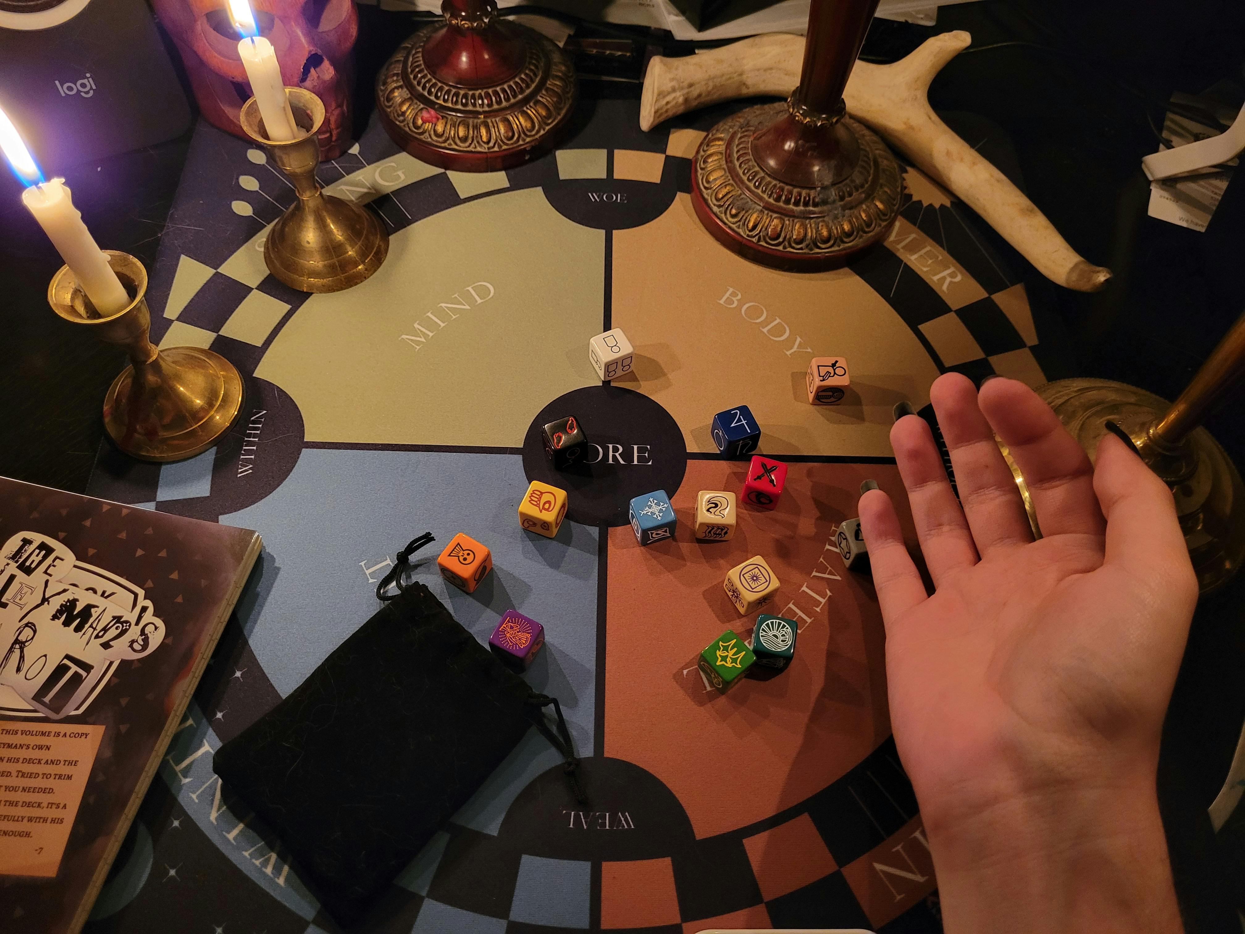 Publishing Goblin's Oracle Dice, 2nd Edition BackerKit