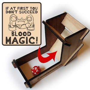 Blood Magic Dice Tower
