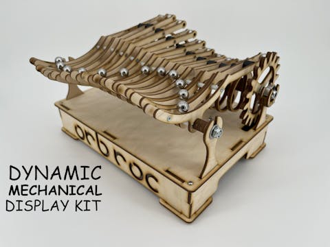 Orb Roc | dynamic mechanical marble display kit you build yourself