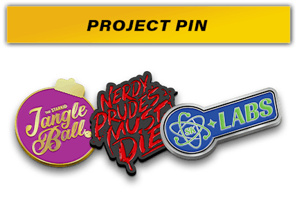 💜 Project Enamel Pin