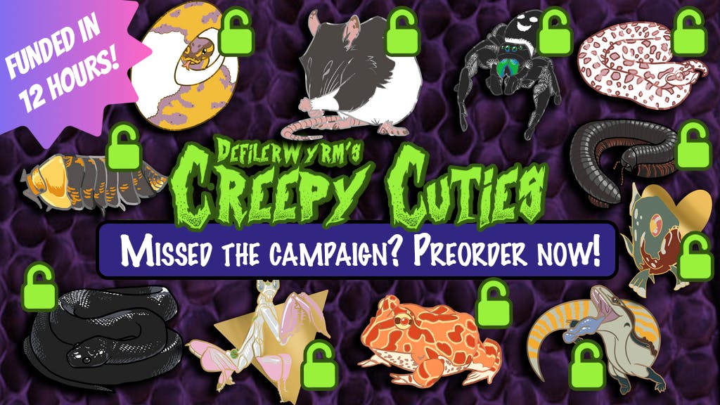 Creepy Cuties: Scary But Harmless Pet Pins
