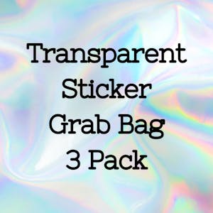 Transparent Sticker Grab Bag