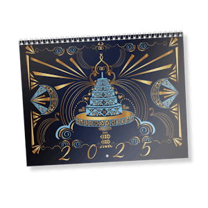 78 Tarot Anniversary calendar (for 2025)