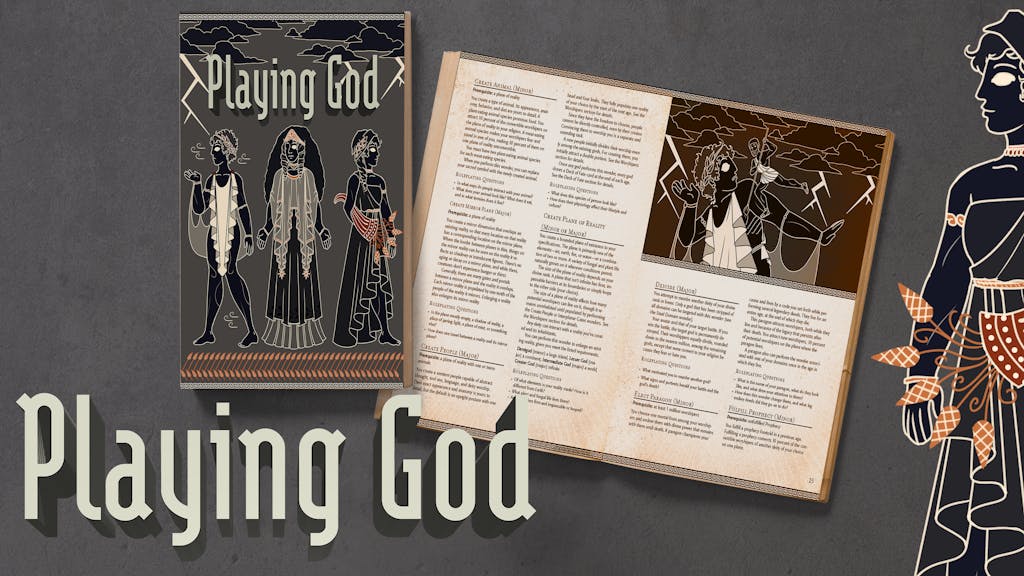 Playing God: A TTRPG of Gods, Creation, Titans, and Deicide