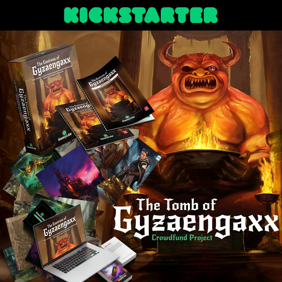 Get Ready For The Tomb Of Gyzaengaxx: Adventure & Campaign Setting