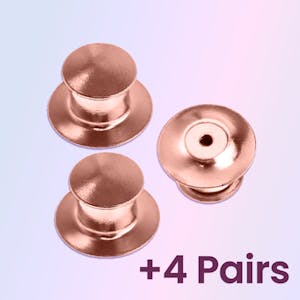 🧷 Locking Pin Backs (4 Pairs)