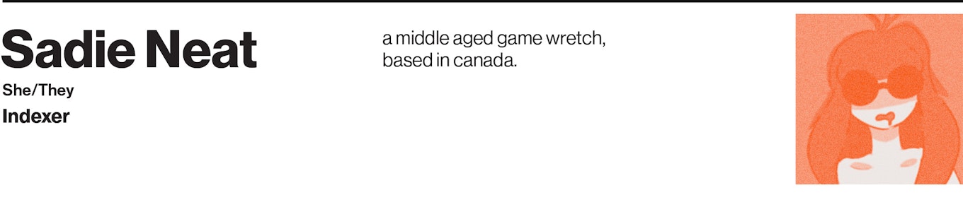 a middle aged game wretch, based in canada.