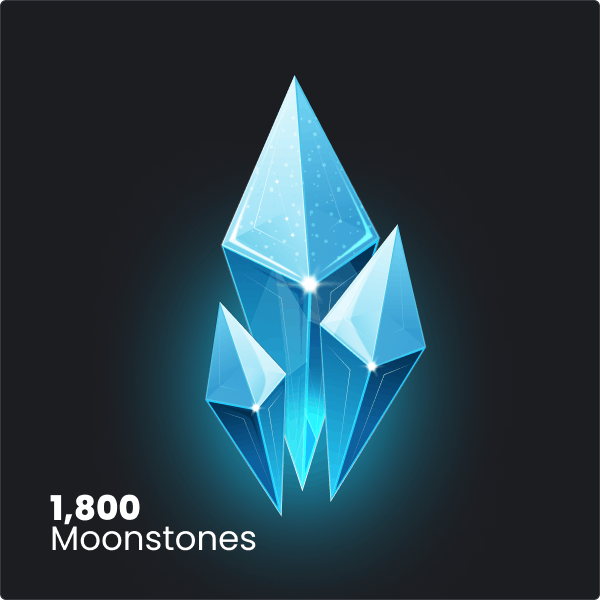1,800 Moonstones