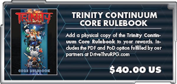 + Trinity Continuum Core Rulebook hardcover book