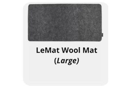LeMat Wool Desk Mat (Large)
