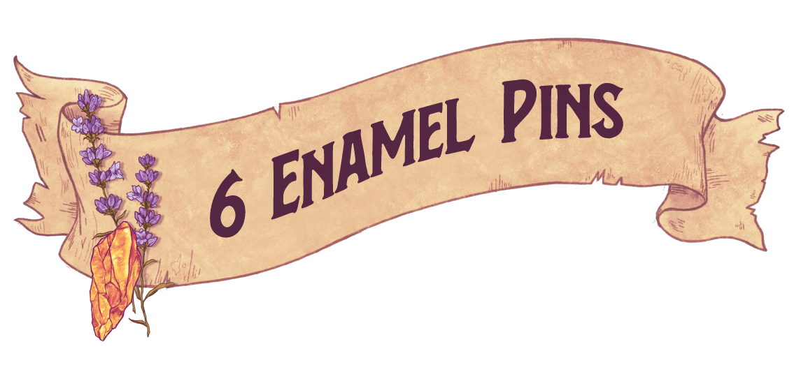 🌈 Six Enamel Pins 🏳️‍🌈