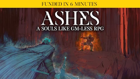 Ashes - A Souls Like GM-less RPG Gamebook