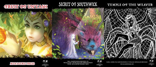 Four Shadowdark Adventure PDFs