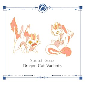 Pastel Variants of Dragon Cat