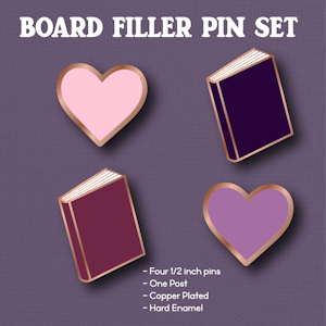 Board Filler Min Pins - Set of 4 - Copper Plated