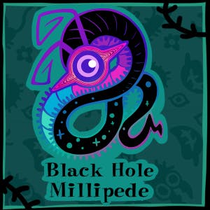 Black Hole Millipede