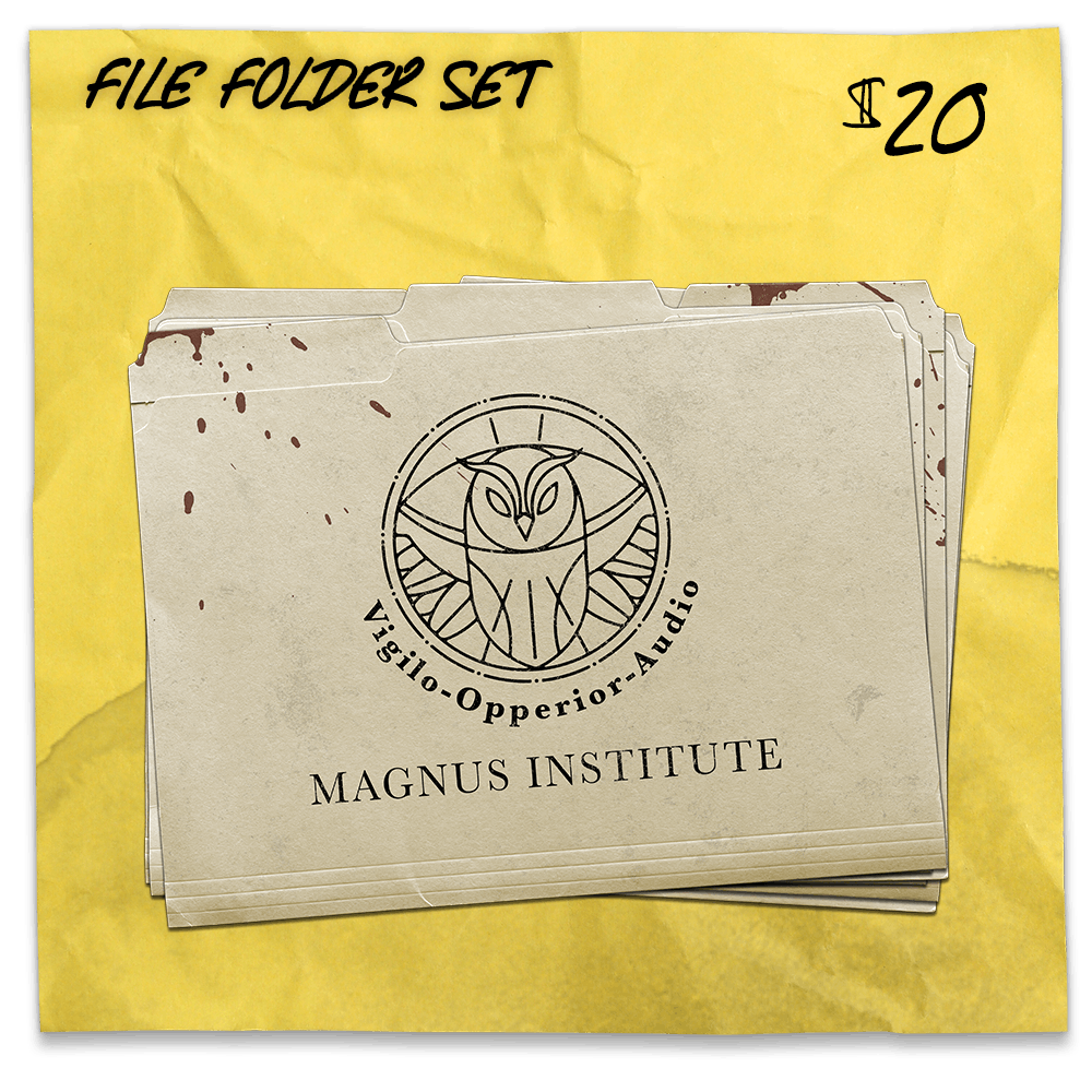 Magnus Institute File Folders (set of 12)