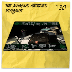 The Magnus Archives Playmat