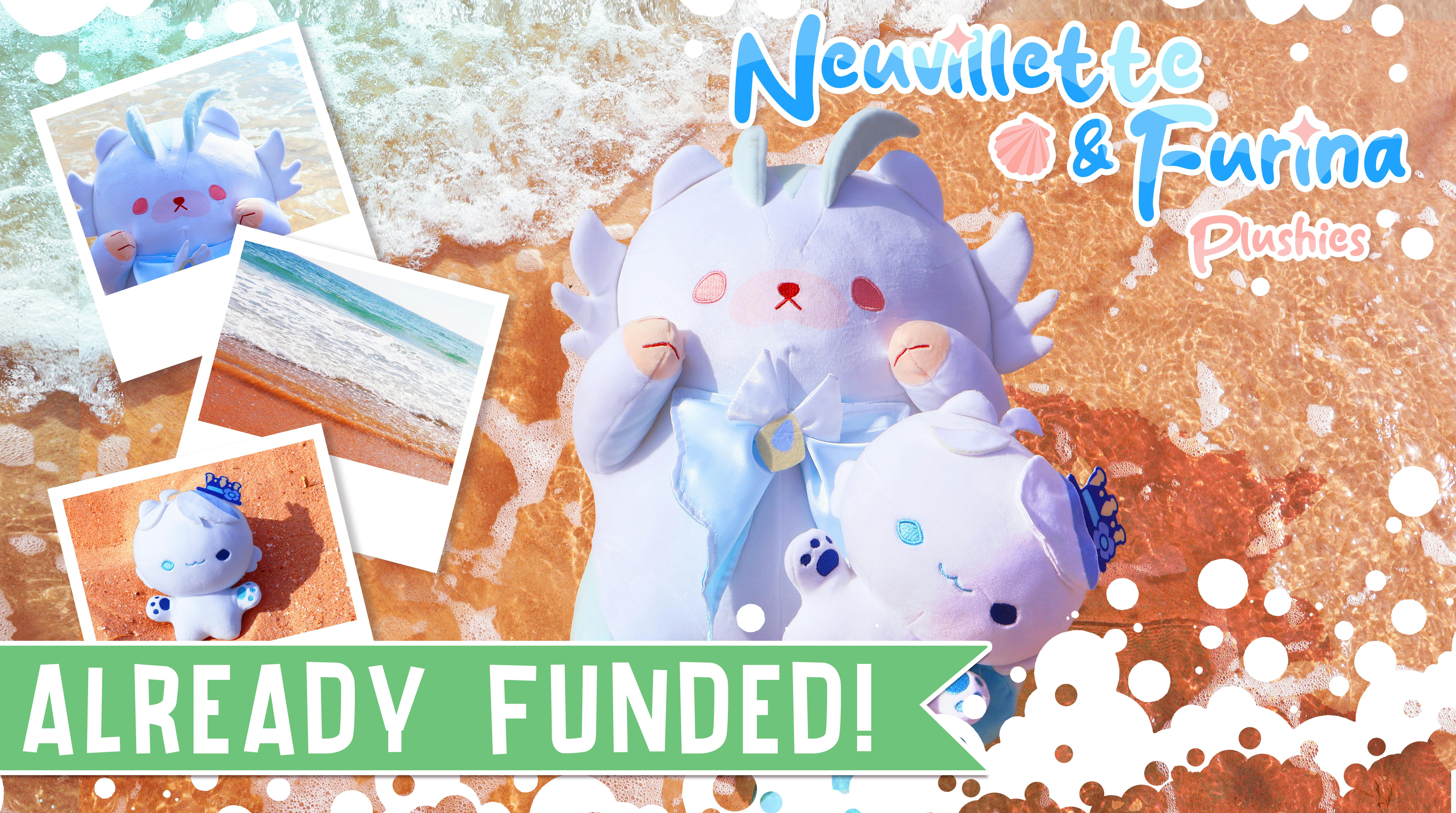 Neuvillette & Furina Squishy plushies