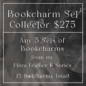 Bookcharm Set Collector - 5 Complete Sets - 15 Bookcharms!