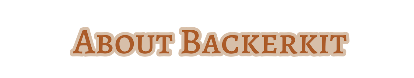 About Backerkit