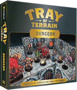Tray of Terrain - Dungeon