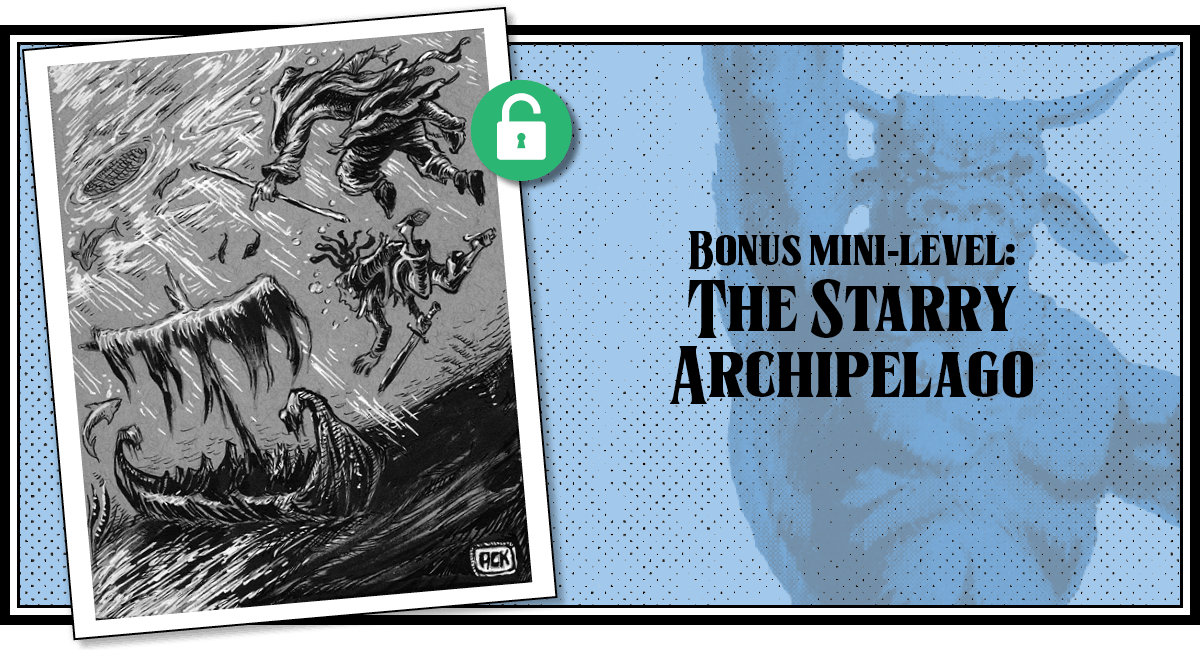 2nd bonus mini-level: The Starry Archipelago
