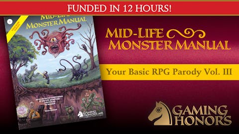 MID-LIFE MONSTER MANUAL: An Illustrated RPG Parody Compendium of Monsters