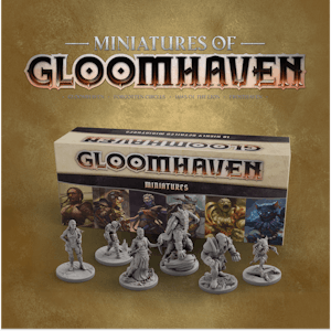 Miniatures of Gloomhaven: Gloomhaven Mercenaries Set
