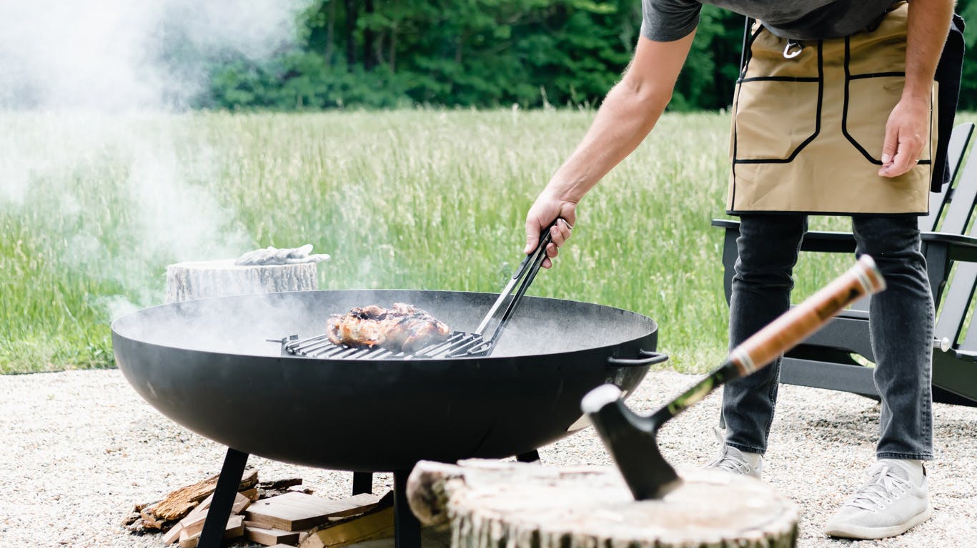 Grill and Griddle From Stovetop to Fire Pit: Made In Carbon Steel