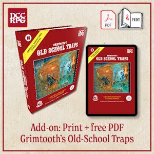 Grimtooth's Old-School Traps (DCC, Print+PDF)