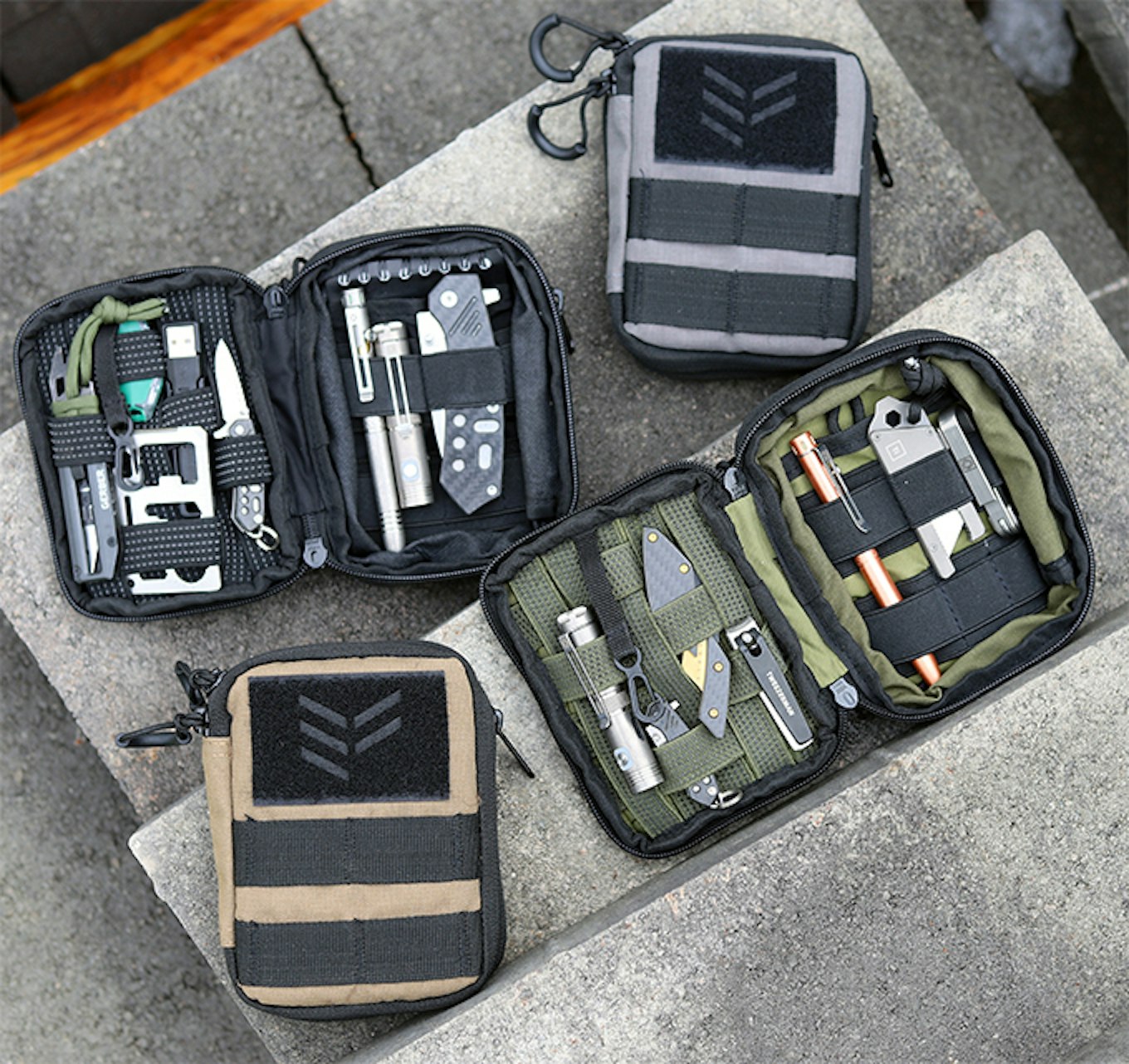 EDC Pouch Organizer for Everyday Carry Tactical Gear With