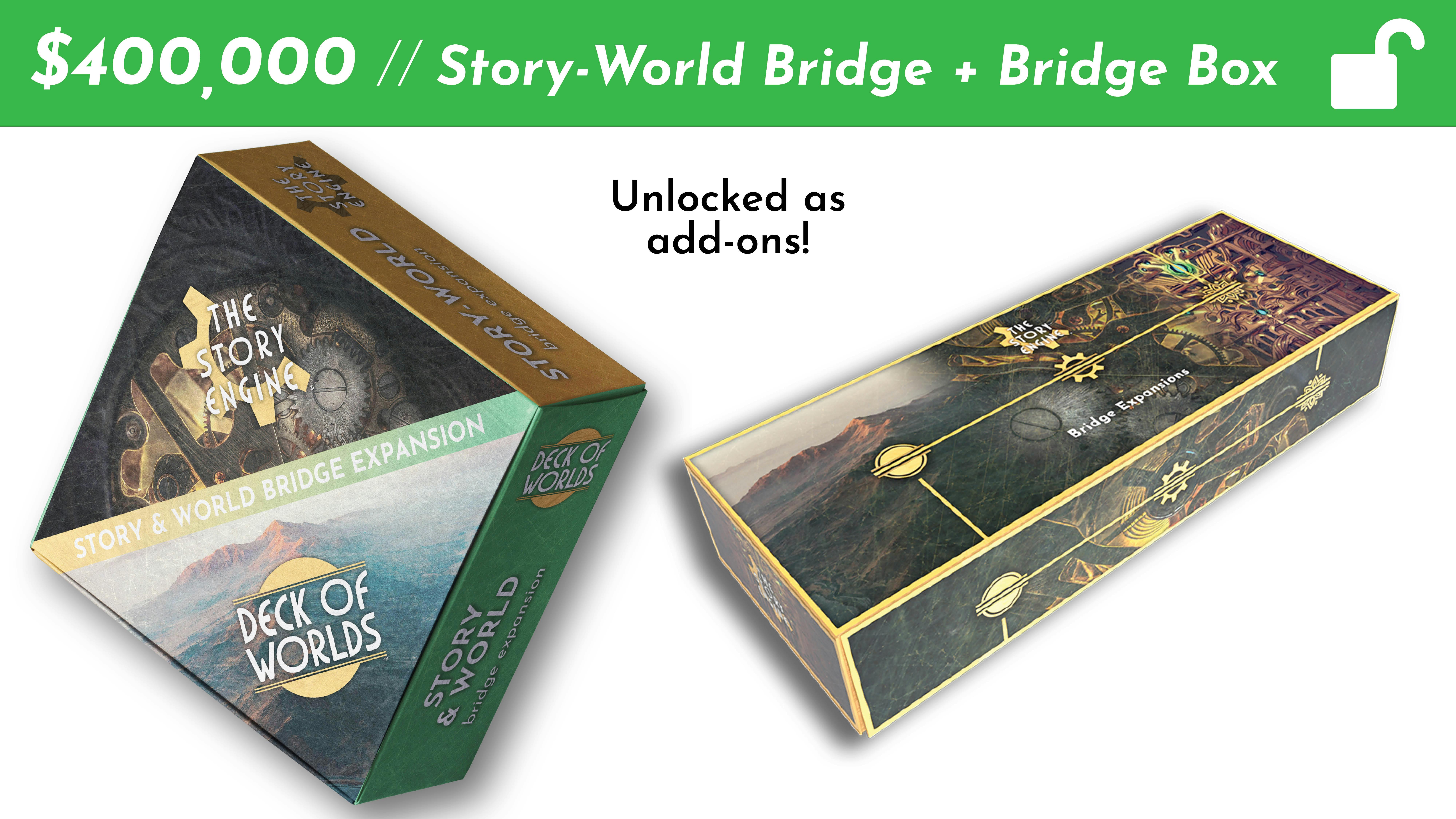 Unlock Story-World Bridge Expansion + Bridge Collector Storage Box
