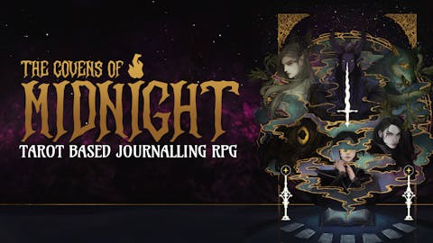 The Covens of Midnight - A Tarot-Based GM-less Solo RPG