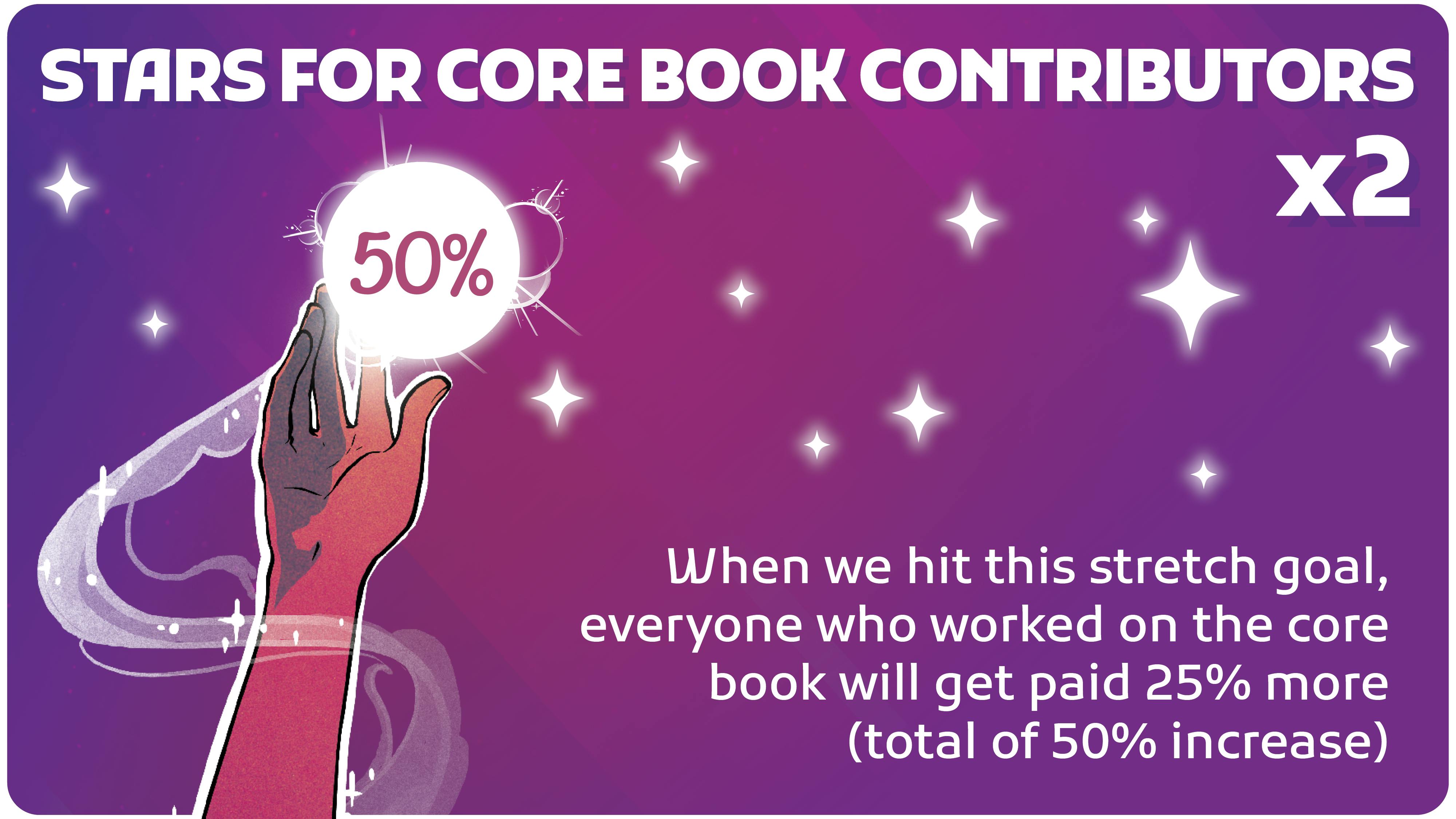 Stars for Core Book Contributors x2