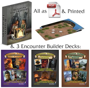 Restless Encounters and Encounter Builder Printed & PDF Decks
