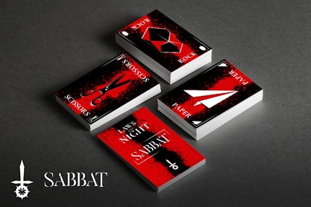 Metal RPS Cards - Sabbat