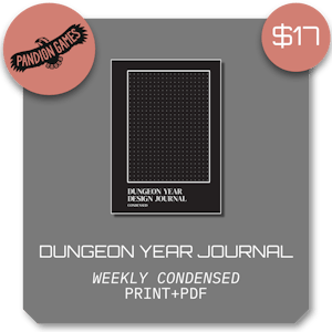 Dungeon Year Journal - Small
