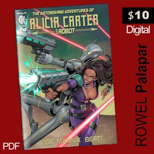 Alicia Carter #3 Rowel Palapar Cover (Digital PDF)