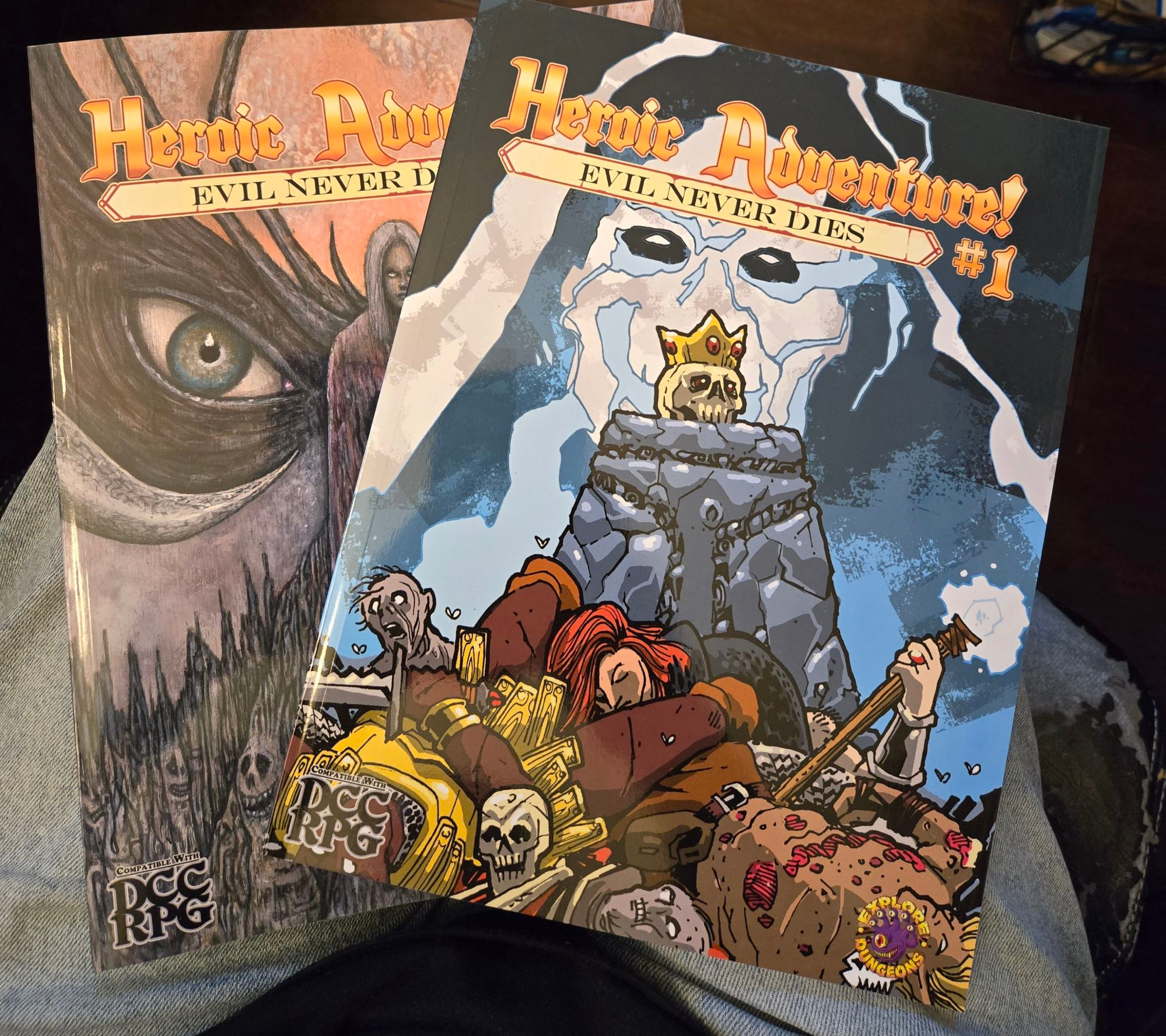 Heroic Adventure! #1 - Evil Never Dies for DCC RPG Project Update ...